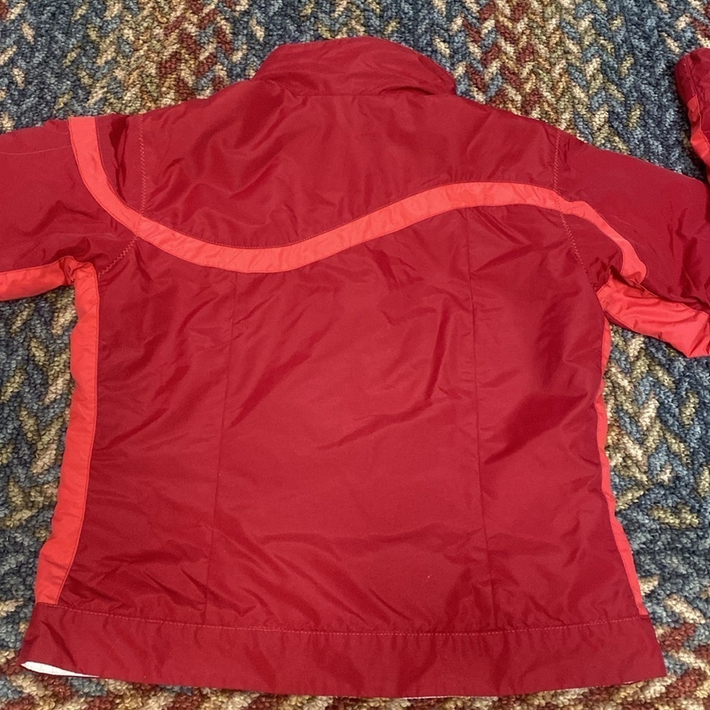 ❤️❤️❤️ HOST PICK!!  Ladies Size Medium Columbia Sportswear Burgundy Coat - Picture 12 of 13